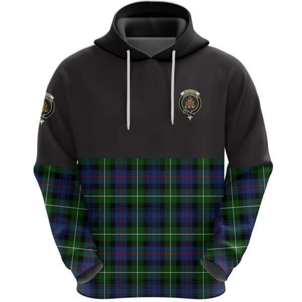 MacKenzie Modern Clan Hoodie, Scottish Tartan MacKenzie Modern Clans Hoodie Half Of Style