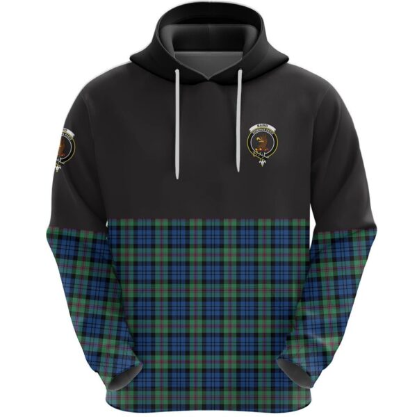 Baird Ancient Clan Hoodie, Scottish Tartan Baird Ancient Clans Hoodie Half Of Style