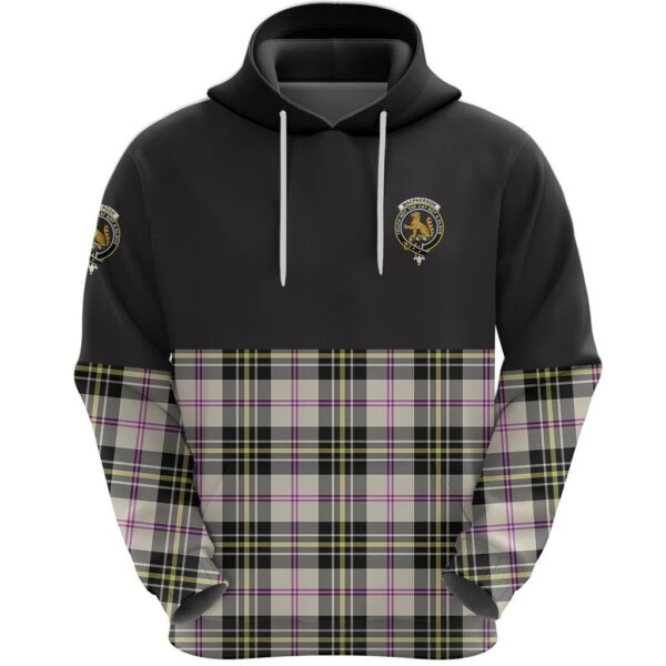 MacPherson Dress Ancient Clan Hoodie, Scottish Tartan MacPherson Dress Ancient Clans Hoodie Half Of Style