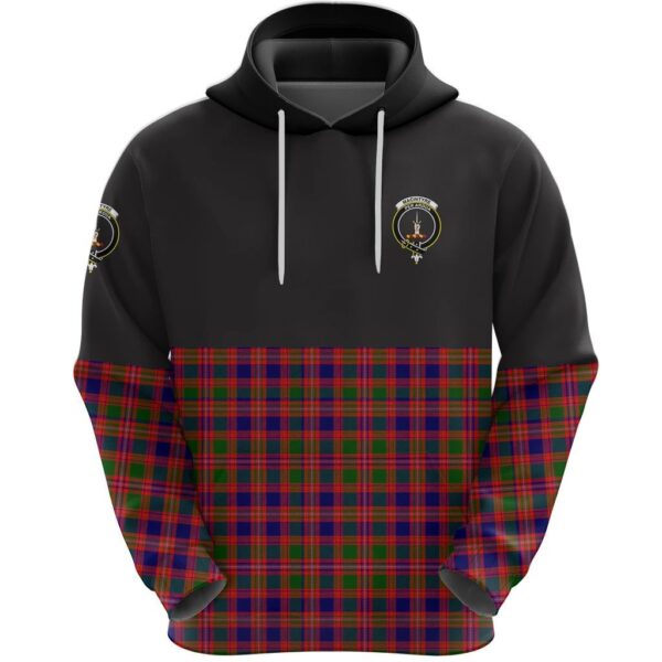 MacIntyre Modern Clan Hoodie, Scottish Tartan MacIntyre Modern Clans Hoodie Half Of Style