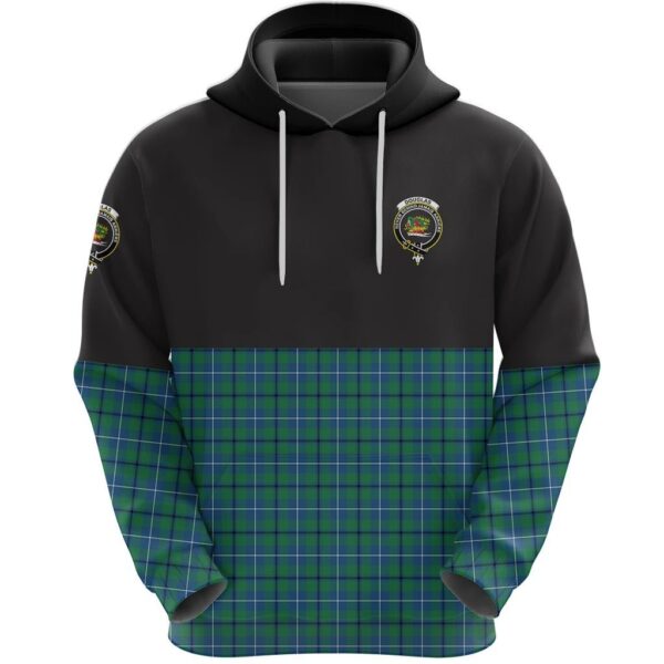 Douglas Ancient Clan Hoodie, Scottish Tartan Douglas Ancient Clans Hoodie Half Of Style