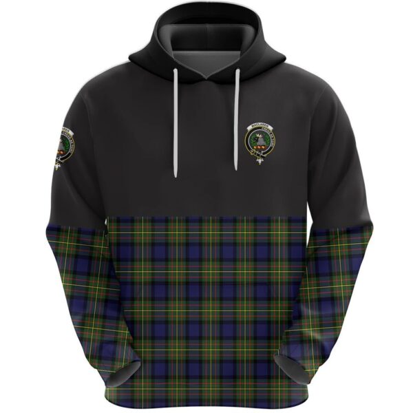 MacLaren Modern Clan Hoodie, Scottish Tartan MacLaren Modern Clans Hoodie Half Of Style