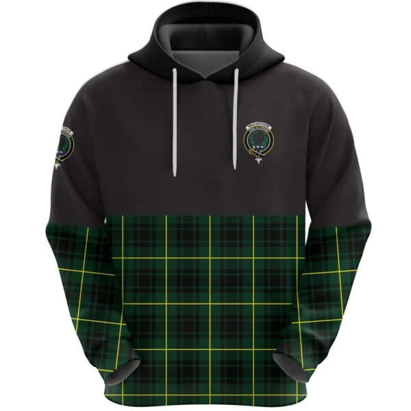 MacArthur Modern Clan Hoodie, Scottish Tartan MacArthur Modern Clans Hoodie Half Of Style