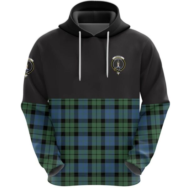 MacKay Ancient Clan Hoodie, Scottish Tartan MacKay Ancient Clans Hoodie Half Of Style