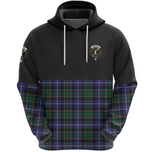 MacRae Hunting Modern Clan Hoodie, Scottish Tartan MacRae Hunting Modern Clans Hoodie Half Of Style