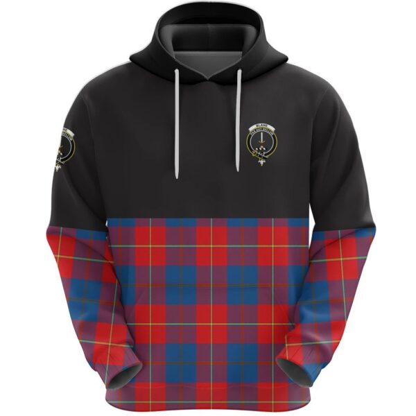 Blane Clan Hoodie, Scottish Tartan Blane Clans Hoodie Half Of Style