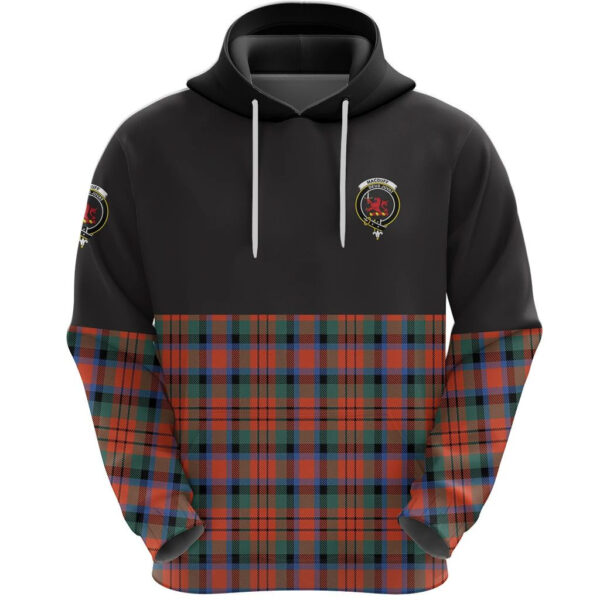 MacDuff Ancient Clan Hoodie, Scottish Tartan MacDuff Ancient Clans Hoodie Half Of Style