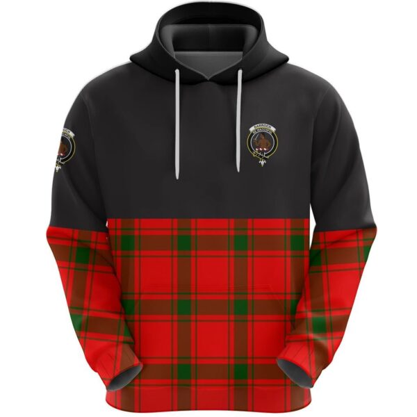 Darroch Clan Hoodie, Scottish Tartan Darroch Clans Hoodie Half Of Style