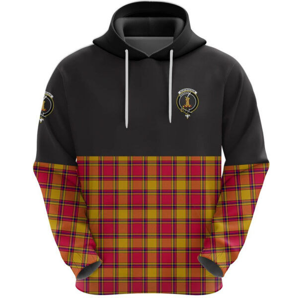 Scrymgeour Clan Hoodie, Scottish Tartan Scrymgeour Clans Hoodie Half Of Style