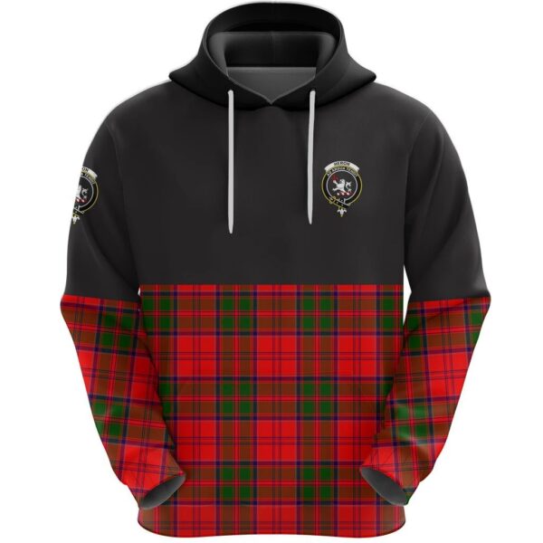 Heron Clan Hoodie, Scottish Tartan Heron Clans Hoodie Half Of Style