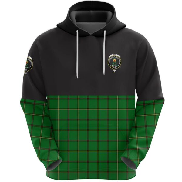 Don Clan Hoodie, Scottish Tartan Don Clans Hoodie Half Of Style