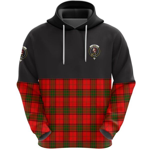 Adair Clan Hoodie, Scottish Tartan Adair Clans Hoodie Half Of Style