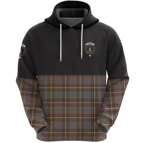 MacIntyre Hunting Weathered Clan Hoodie, Scottish Tartan MacIntyre Hunting Weathered Clans Hoodie Half Of Style