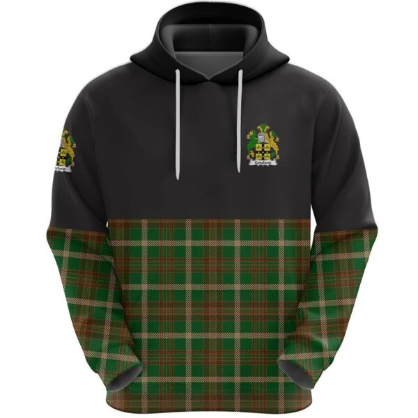 Copeland Clan Hoodie, Scottish Tartan Copeland Clans Hoodie Half Of Style