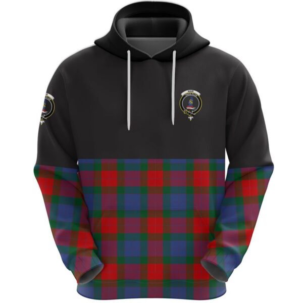 Mar Clan Hoodie, Scottish Tartan Mar Clans Hoodie Half Of Style