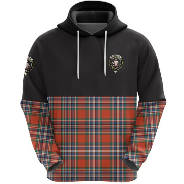 MacFarlane Ancient Clan Hoodie, Scottish Tartan MacFarlane Ancient Clans Hoodie Half Of Style