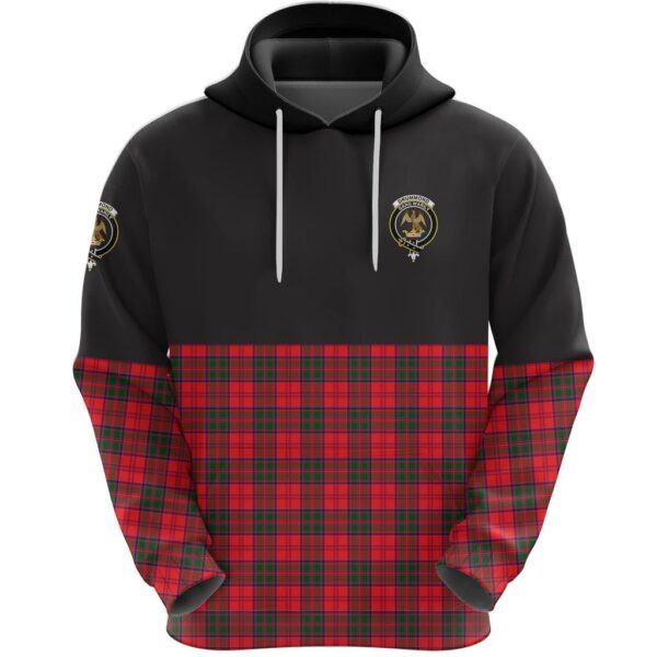 Drummond Modern Clan Hoodie, Scottish Tartan Drummond Modern Clans Hoodie Half Of Style