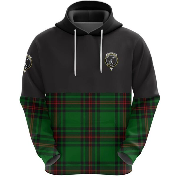 Anstruther Clan Hoodie, Scottish Tartan Anstruther Clans Hoodie Half Of Style