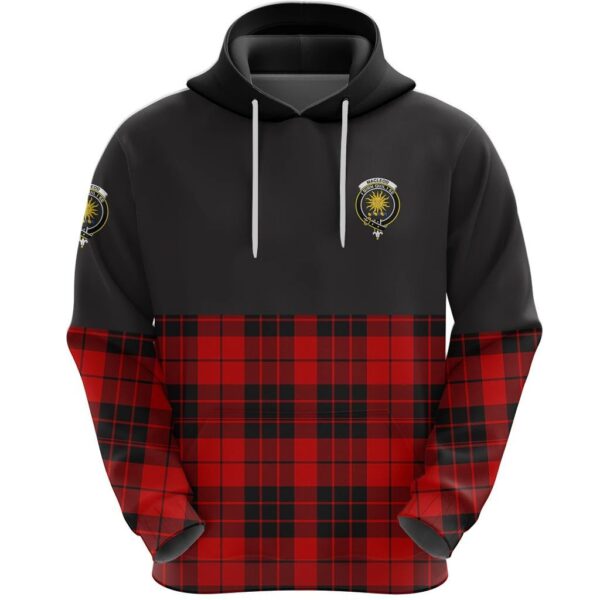 MacLeod of Raasay Clan Hoodie, Scottish Tartan MacLeod of Raasay Clans Hoodie Half Of Style