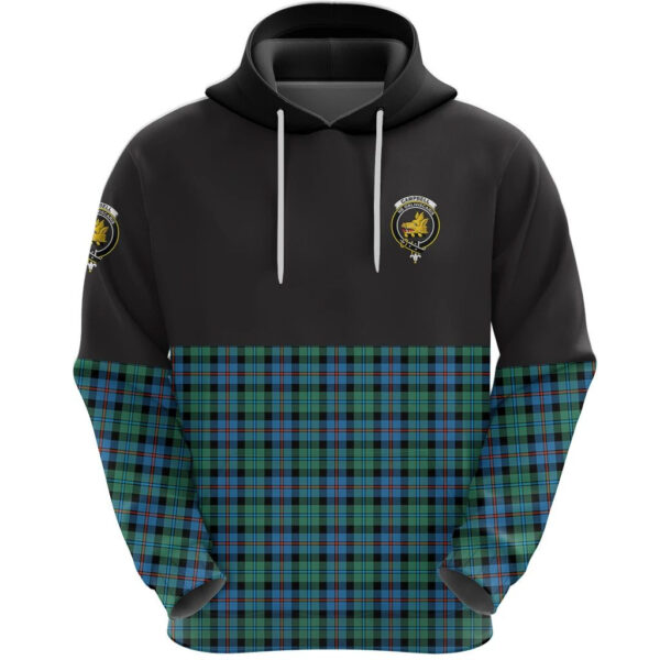 Campbell of Cawdor Ancient Clan Hoodie, Scottish Tartan Campbell of Cawdor Ancient Clans Hoodie Half Of Style