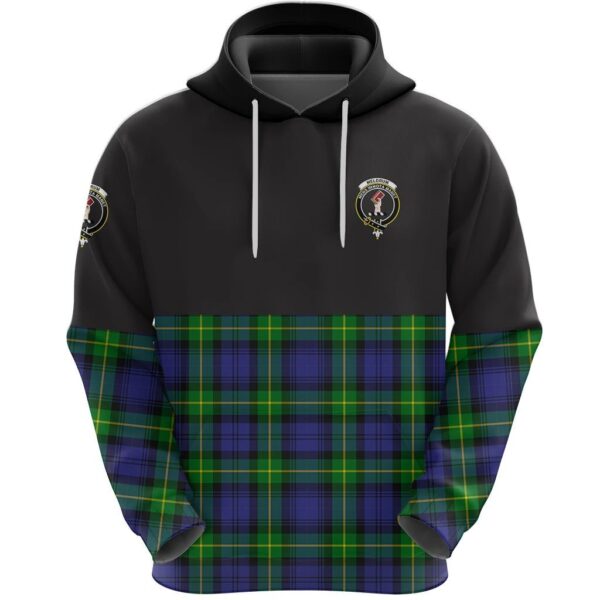 Meldrum Clan Hoodie, Scottish Tartan Meldrum Clans Hoodie Half Of Style