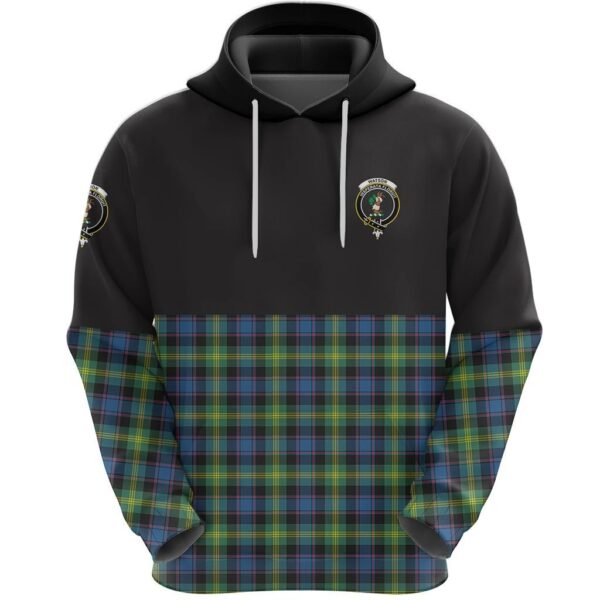 Watson Ancient Clan Hoodie, Scottish Tartan Watson Ancient Clans Hoodie Half Of Style