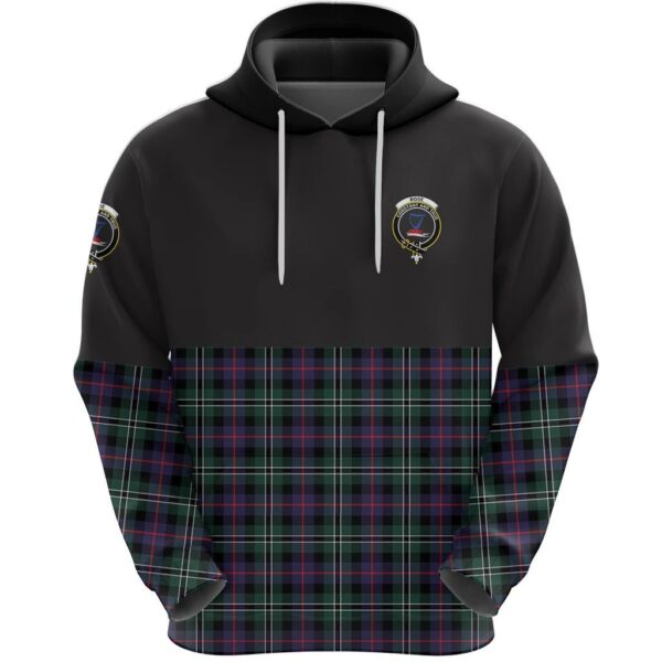 Rose Hunting Modern Clan Hoodie, Scottish Tartan Rose Hunting Modern Clans Hoodie Half Of Style