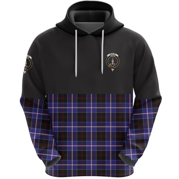 Dunlop Modern Clan Hoodie, Scottish Tartan Dunlop Modern Clans Hoodie Half Of Style