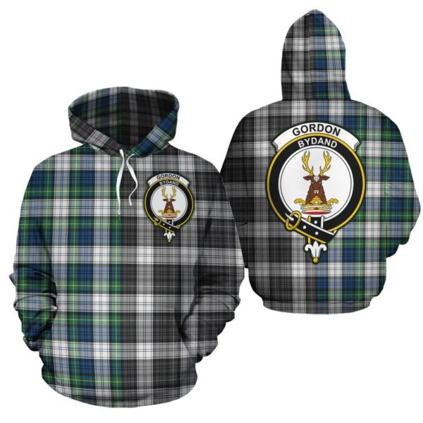 Gordon Dress Ancient Clan Hoodie, Scottish Tartan Gordon Dress Ancient Clans Hoodie Half Of New Style