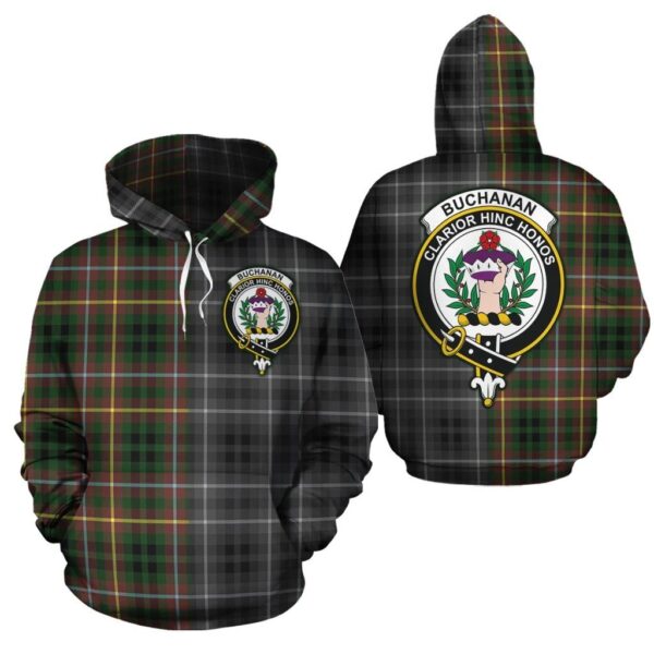 Buchanan Hunting Clan Hoodie, Scottish Tartan Buchanan Hunting Clans Hoodie Half Of New Style