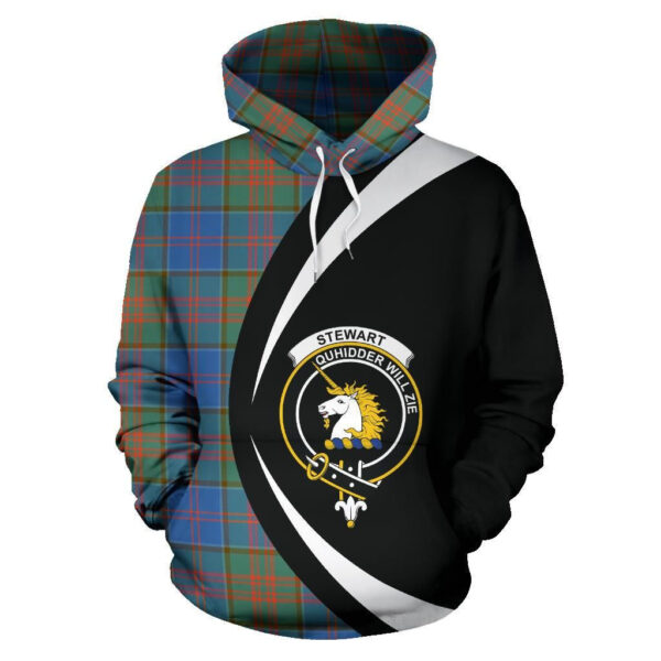 Stewart of Appin Hunting Ancient Clan Hoodie, Scottish Tartan Stewart of Appin Hunting Ancient Clans Hoodie Circle Style