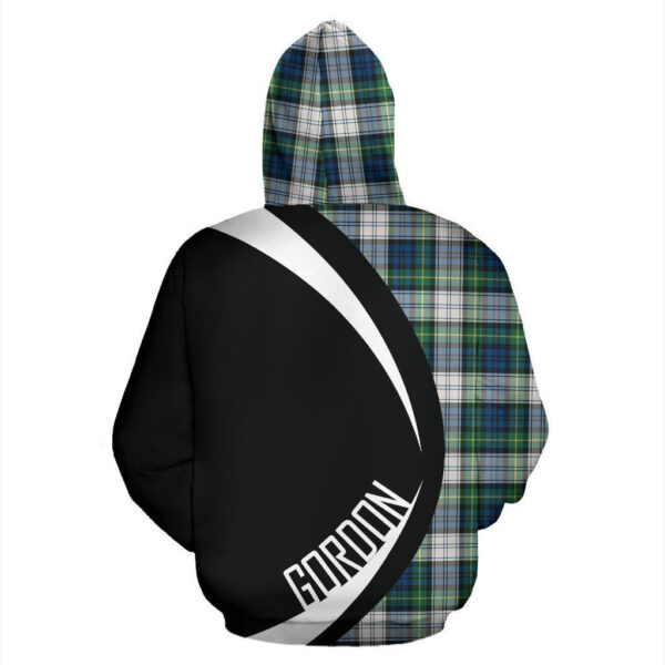 Gordon Dress Ancient Clan Hoodie, Scottish Tartan Gordon Dress Ancient Clans Hoodie Circle Style - Image 2