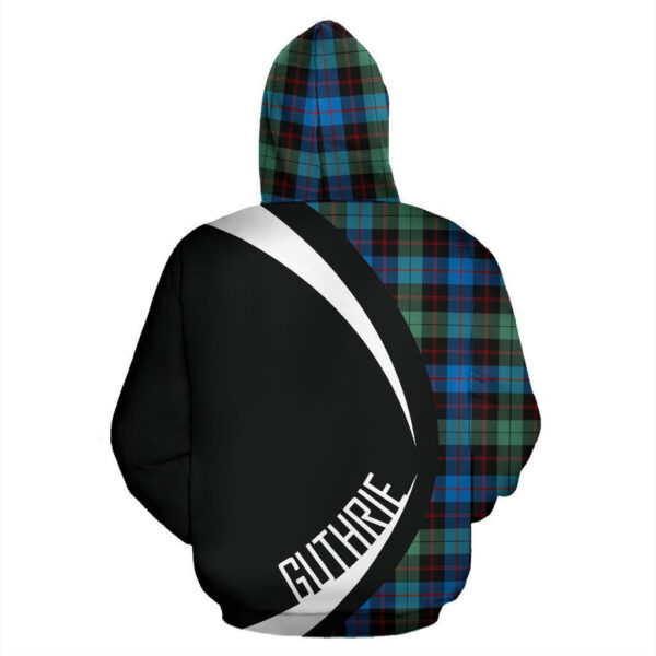 Guthrie Ancient Clan Hoodie, Scottish Tartan Guthrie Ancient Clans Hoodie Circle Style - Image 2