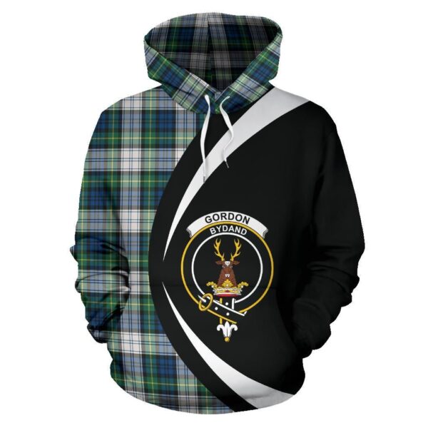 Gordon Dress Ancient Clan Hoodie, Scottish Tartan Gordon Dress Ancient Clans Hoodie Circle Style