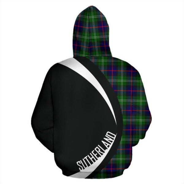 Strange of Balkaskie Clan Hoodie, Scottish Tartan Strange of Balkaskie Clans Hoodie Circle Style - Image 2