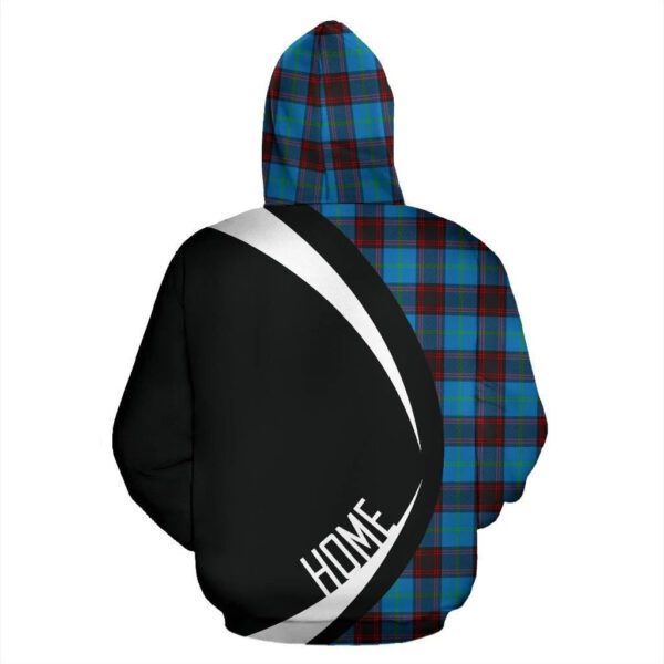 Home Ancient Clan Hoodie, Scottish Tartan Home Ancient Clans Hoodie Circle Style - Image 2