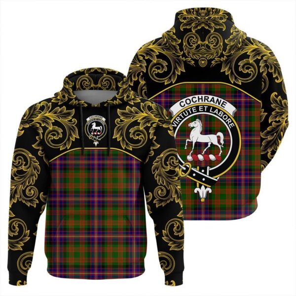 Cochrane Modern Clan Hoodie, Scottish Tartan Cochrane Modern Clans Hoodie Empire Style