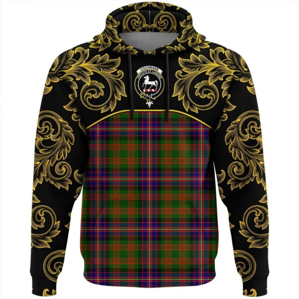 Cochrane Modern Clan Hoodie, Scottish Tartan Cochrane Modern Clans Hoodie Empire Style - Image 2