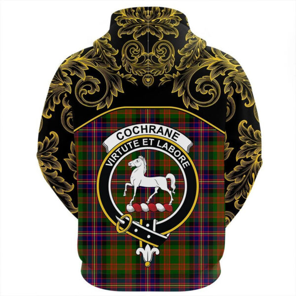 Cochrane Modern Clan Hoodie, Scottish Tartan Cochrane Modern Clans Hoodie Empire Style - Image 3