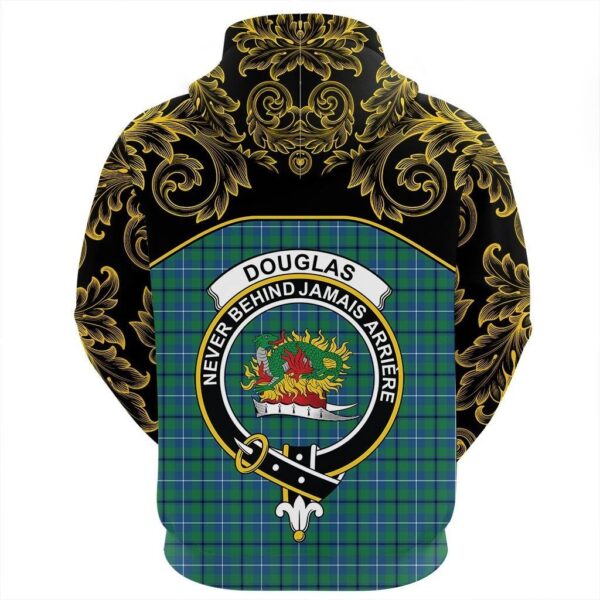 Douglas Ancient Clan Hoodie, Scottish Tartan Douglas Ancient Clans Hoodie Empire Style - Image 3