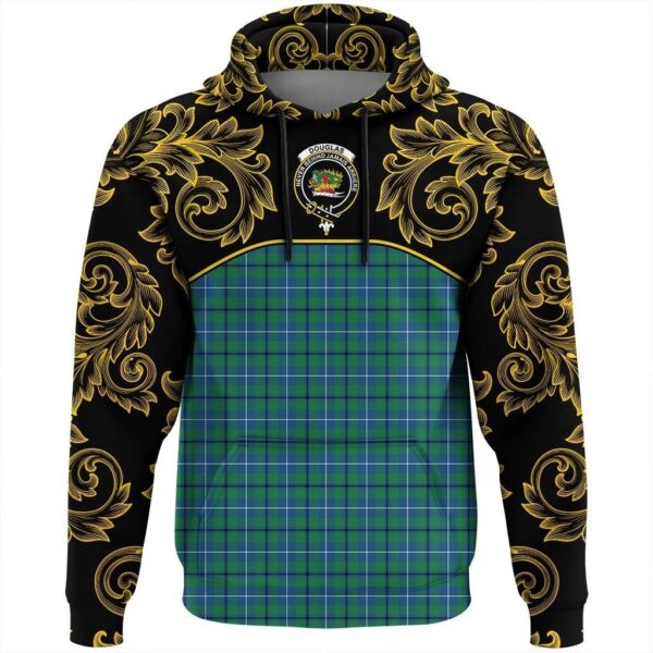 Douglas Ancient Clan Hoodie, Scottish Tartan Douglas Ancient Clans Hoodie Empire Style - Image 2