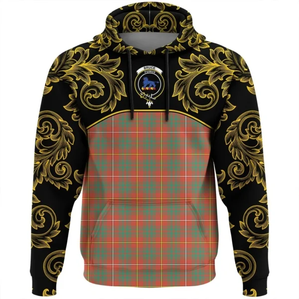 Bruce Ancient Clan Hoodie, Scottish Tartan Bruce Ancient Clans Hoodie Empire Style - Image 2