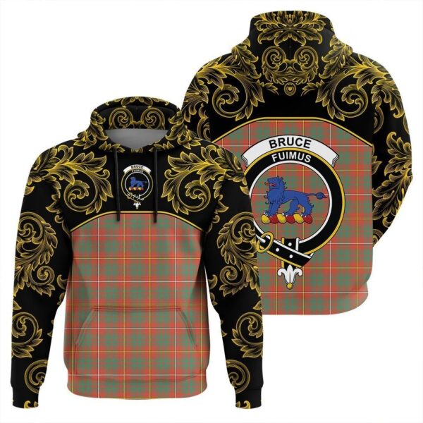 Bruce Ancient Clan Hoodie, Scottish Tartan Bruce Ancient Clans Hoodie Empire Style