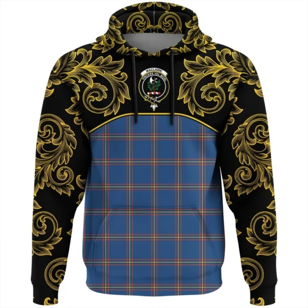 MacLaine of Loch Buie Hunting Ancient Clan Hoodie, Scottish Tartan MacLaine of Loch Buie Hunting Ancient Clans Hoodie Empire Style - Image 2