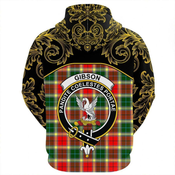 Gibbs Clan Hoodie, Scottish Tartan Gibbs Clans Hoodie Empire Style - Image 3