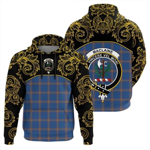 MacLaine of Loch Buie Hunting Ancient Clan Hoodie, Scottish Tartan MacLaine of Loch Buie Hunting Ancient Clans Hoodie Empire Style