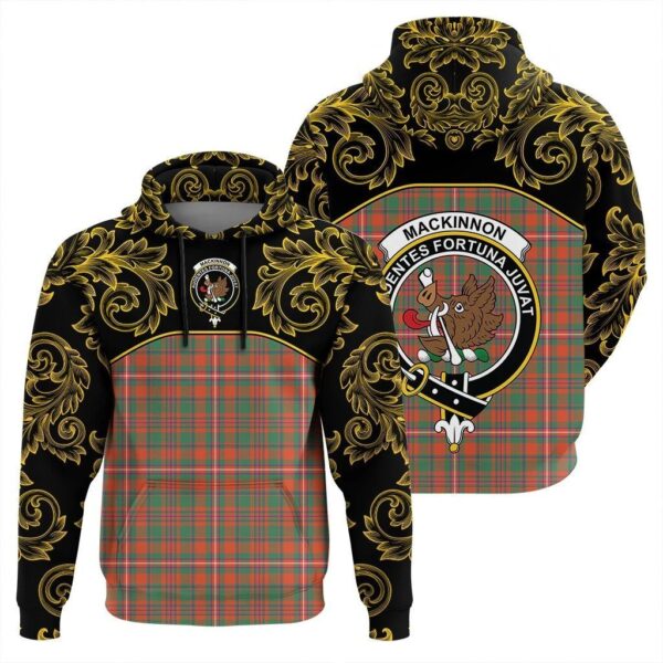 MacKinnon Ancient Clan Hoodie, Scottish Tartan MacKinnon Ancient Clans Hoodie Empire Style