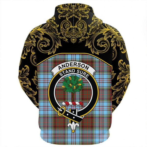 Anderson Ancient Clan Hoodie, Scottish Tartan Anderson Ancient Clans Hoodie Empire Style - Image 3