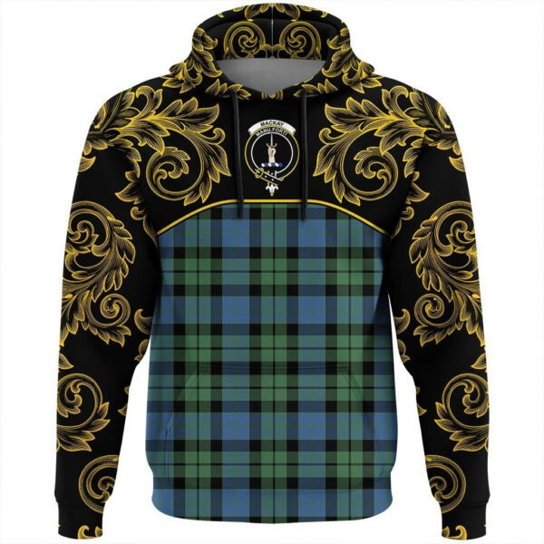 MacKay Ancient Clan Hoodie, Scottish Tartan MacKay Ancient Clans Hoodie Empire Style - Image 2