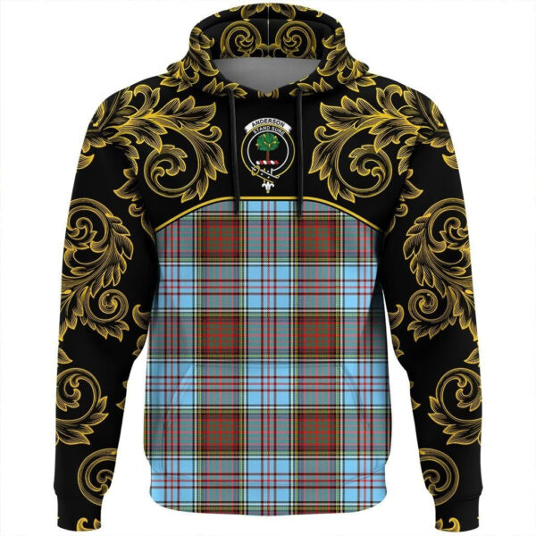 Anderson Ancient Clan Hoodie, Scottish Tartan Anderson Ancient Clans Hoodie Empire Style - Image 2